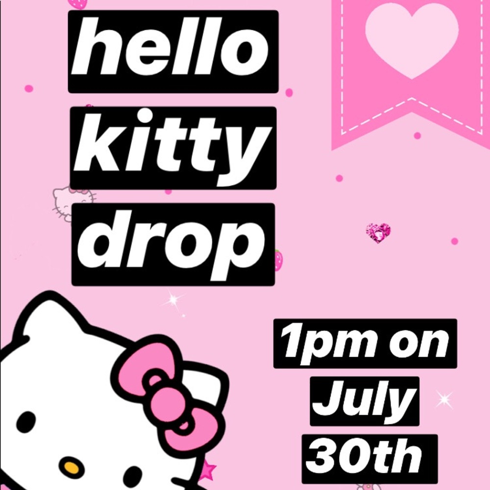 Hello kitty drop